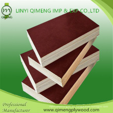 One Time Hot Press 17mm Brown Film Faced Plywood en venta caliente